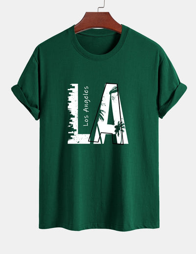 Arturo® | Los Angeles Print Cotton T-Shirt