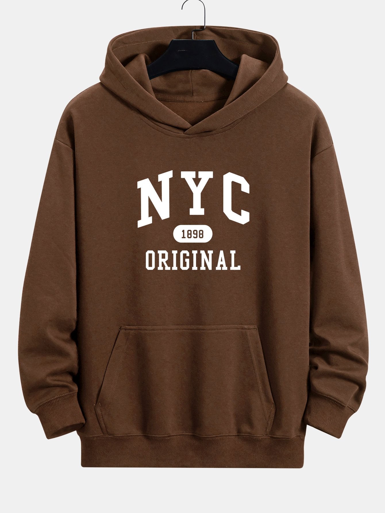 Virgil | NYC Original Print Relax Fit Hoodie