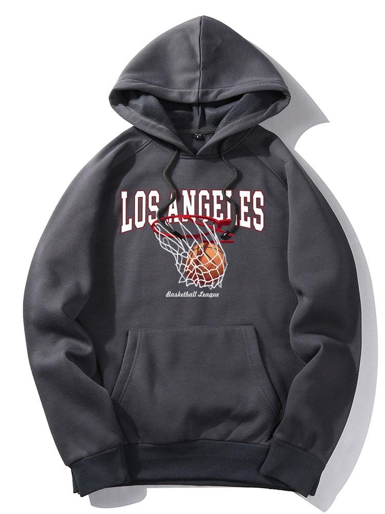 Gordon | Los Angeles Basketball Print Hoodie
