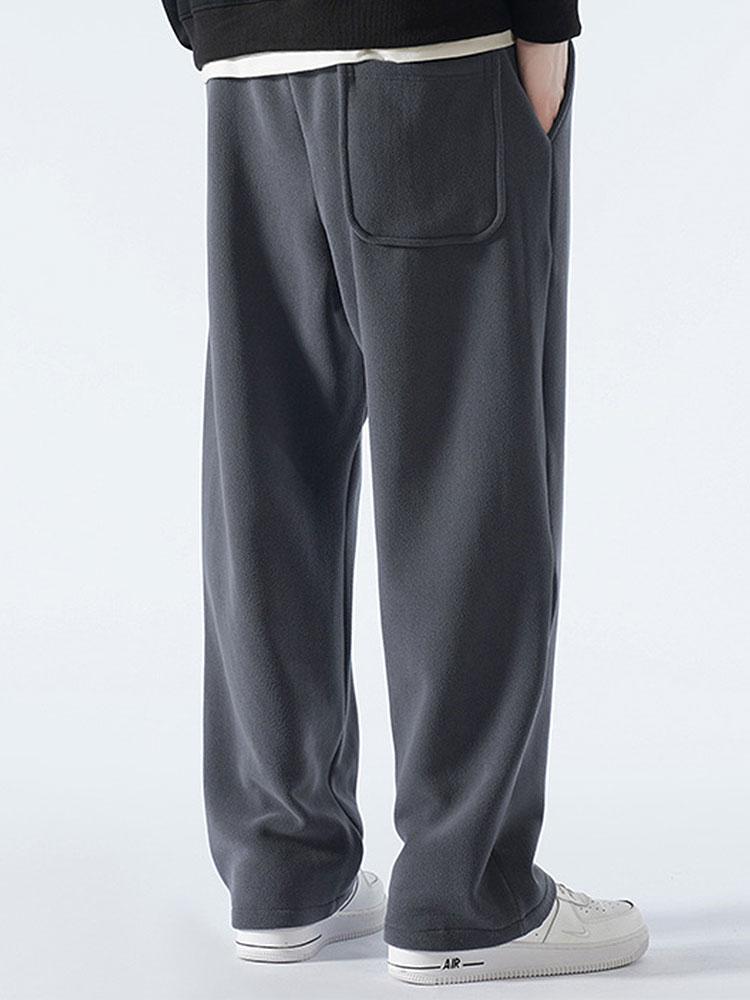 Admon® | 3 Pieces Polar Fleece Loose Fit Straight Leg Pants