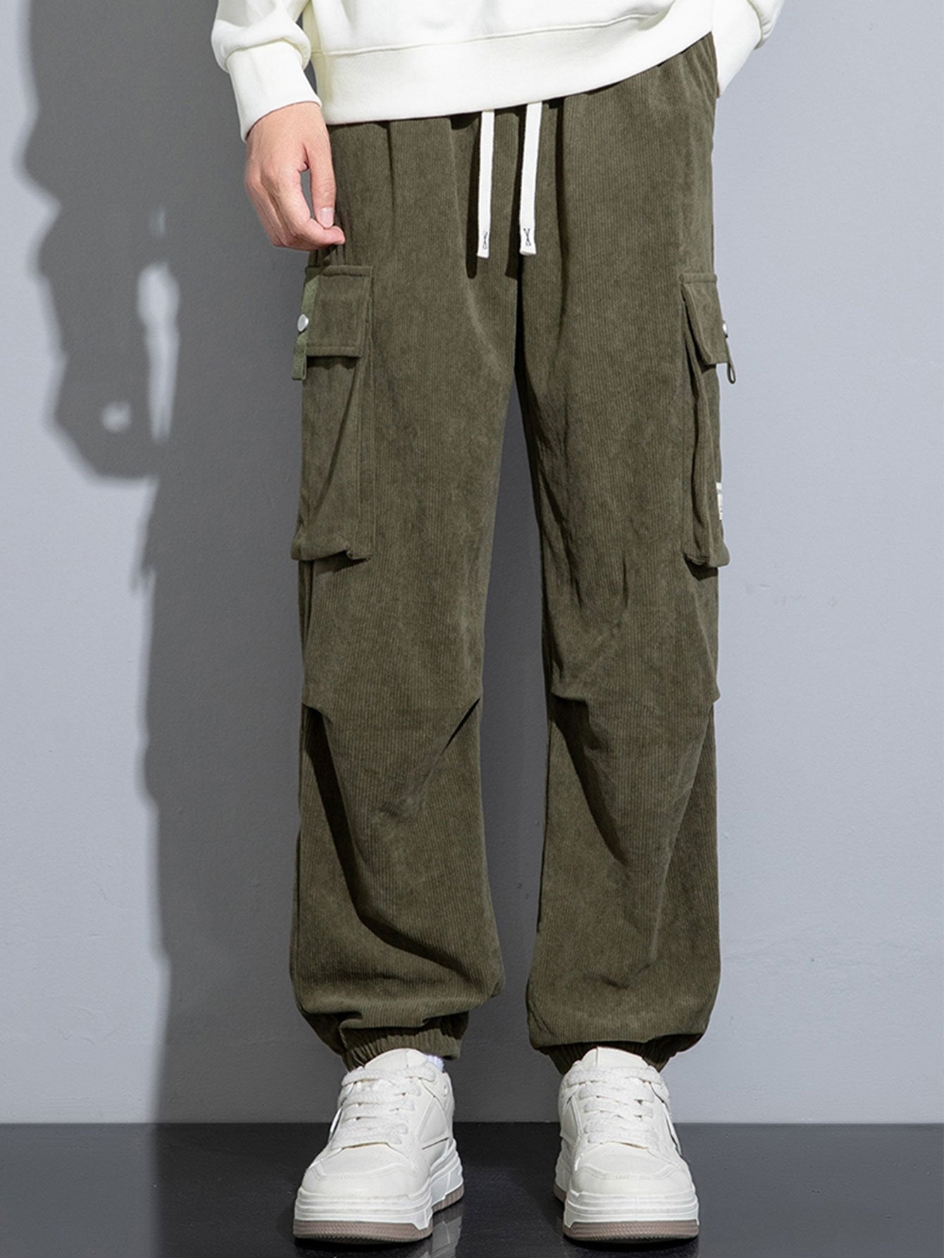 Amós® | Corduroy Cargo Jogging Pants