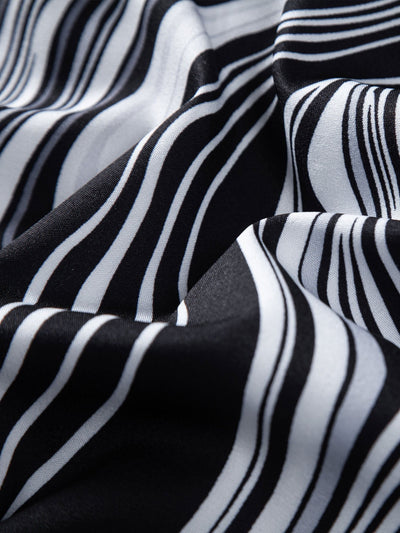 Armelin® | Marble Texture Print Button Up Shirt