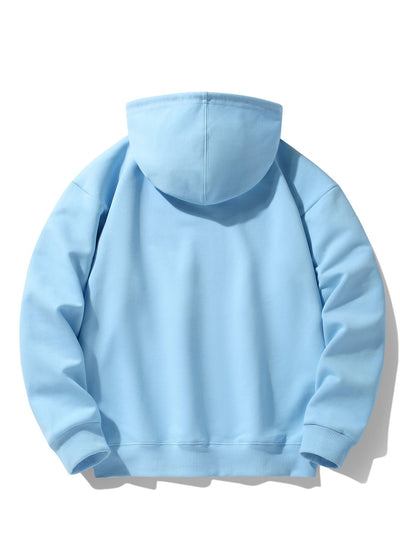 Vicente | Bear Print Drop Shoulder Relaxed Hoodie