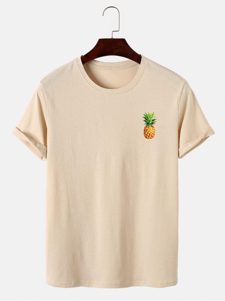 Orlando® | Pineapple Print T-Shirt & Swim Shorts