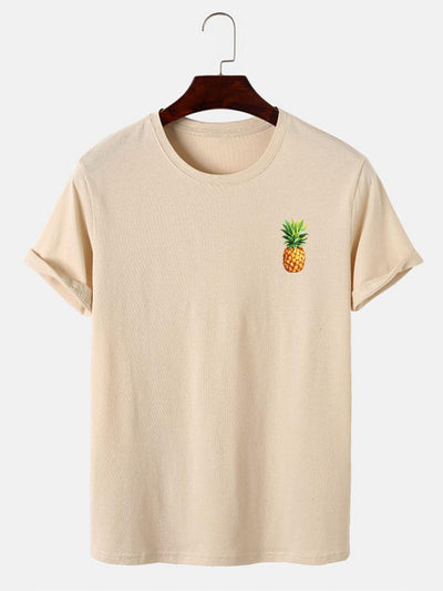 Orlando® | Pineapple Print T-Shirt & Swim Shorts