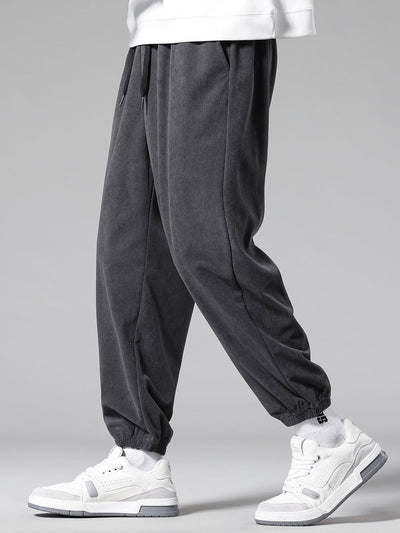 Emeterio® | Corduroy Drawstring Jogging Pants