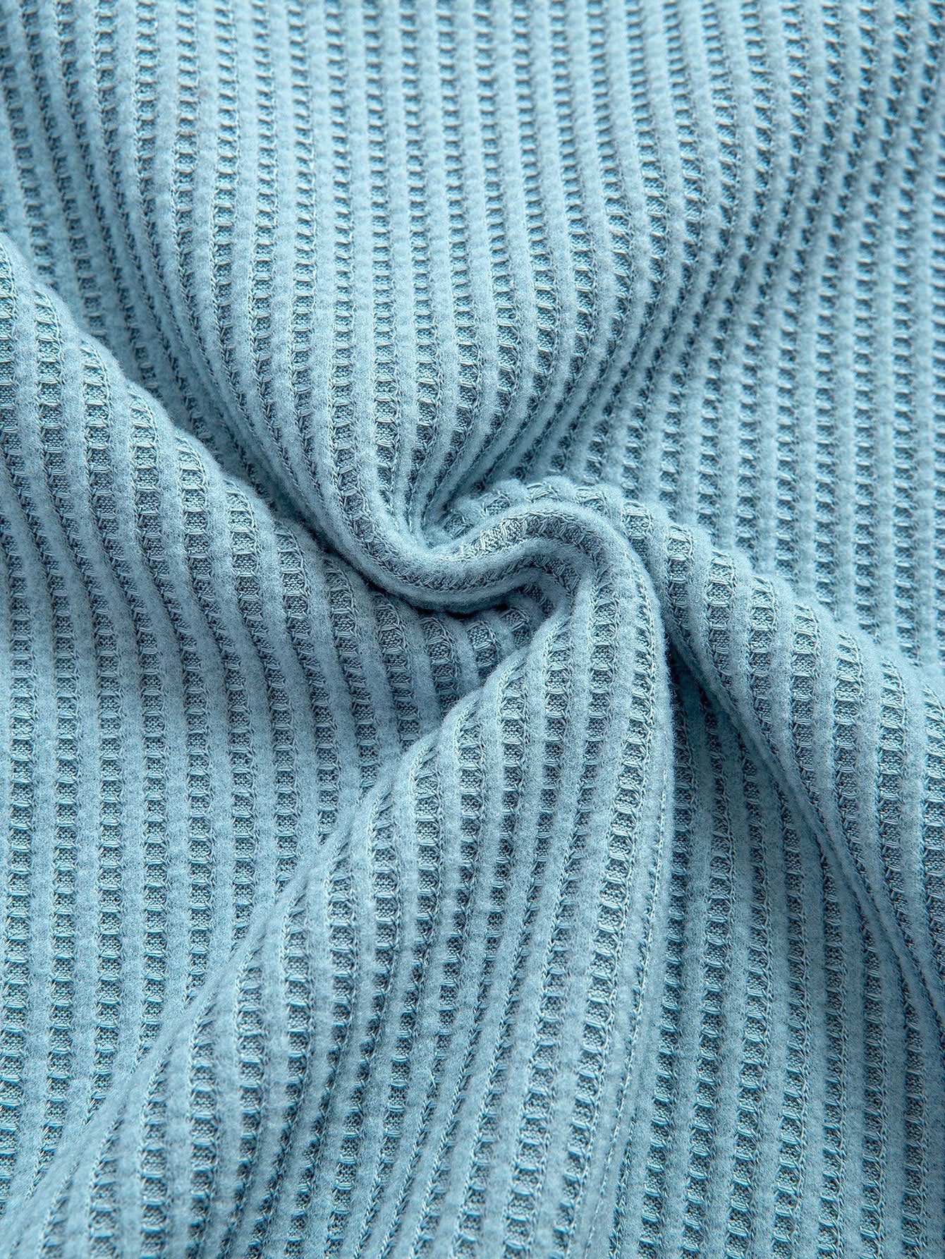 Gene® | Knitted Waffle Arc Hem T-Shirt