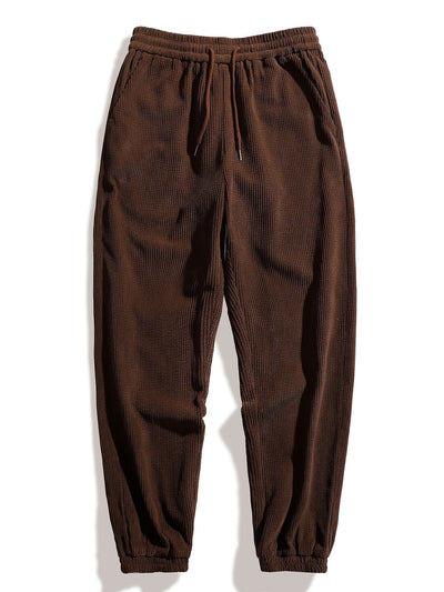 Balliol® | Drawstring Corduroy Jogger Pants