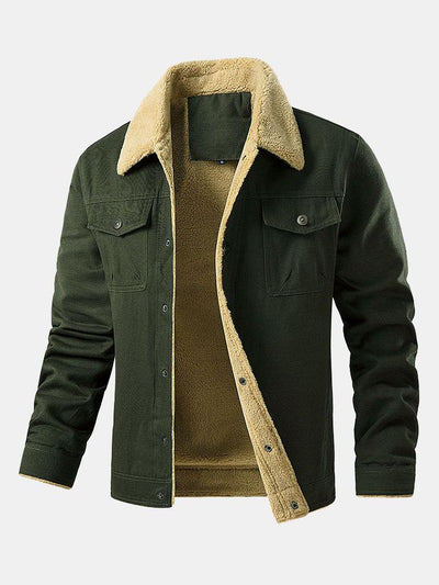 Everett | Teddy Lined Chino Jacket