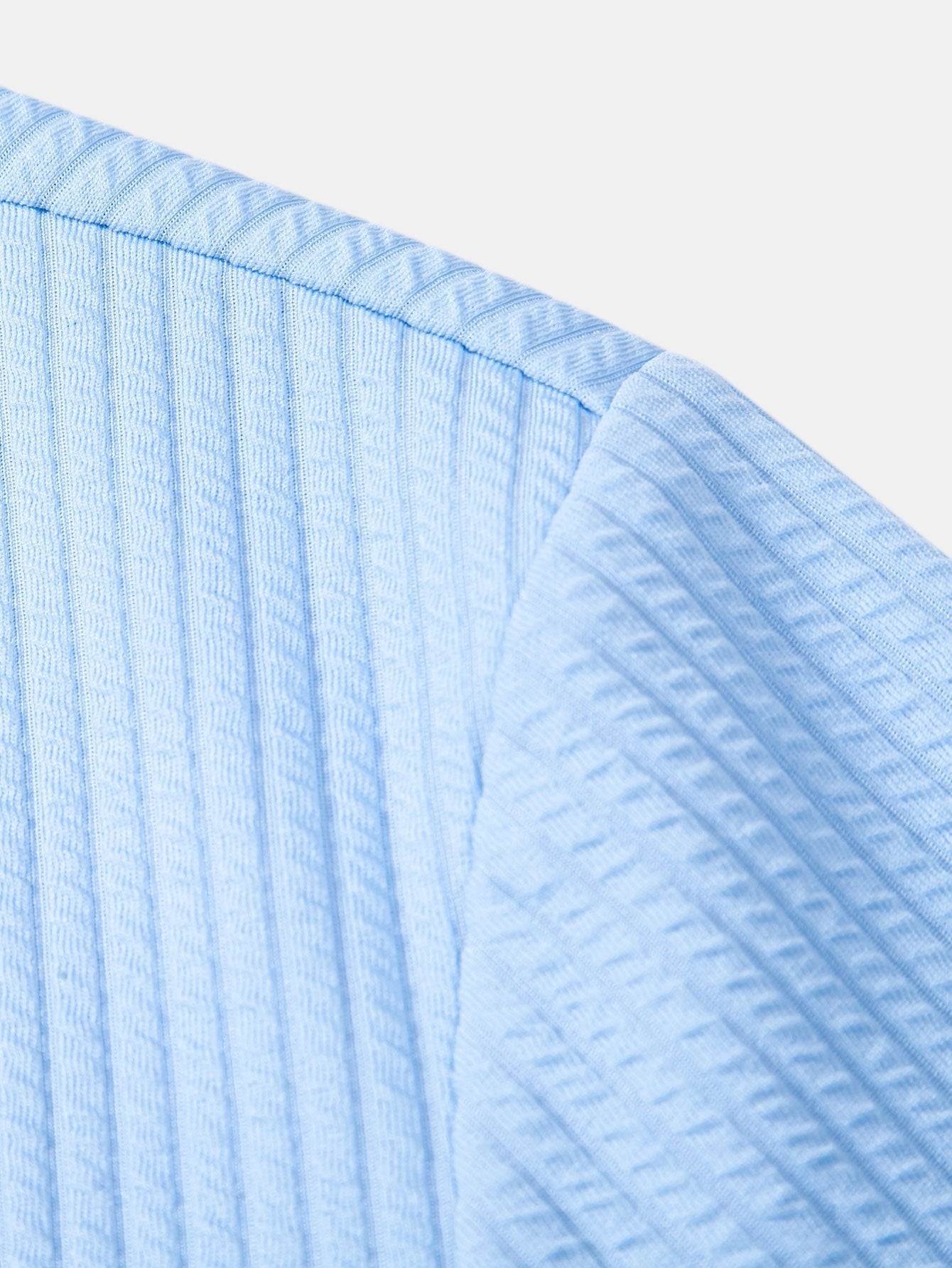 Mateo | Long Sleeve Ribbed Polo