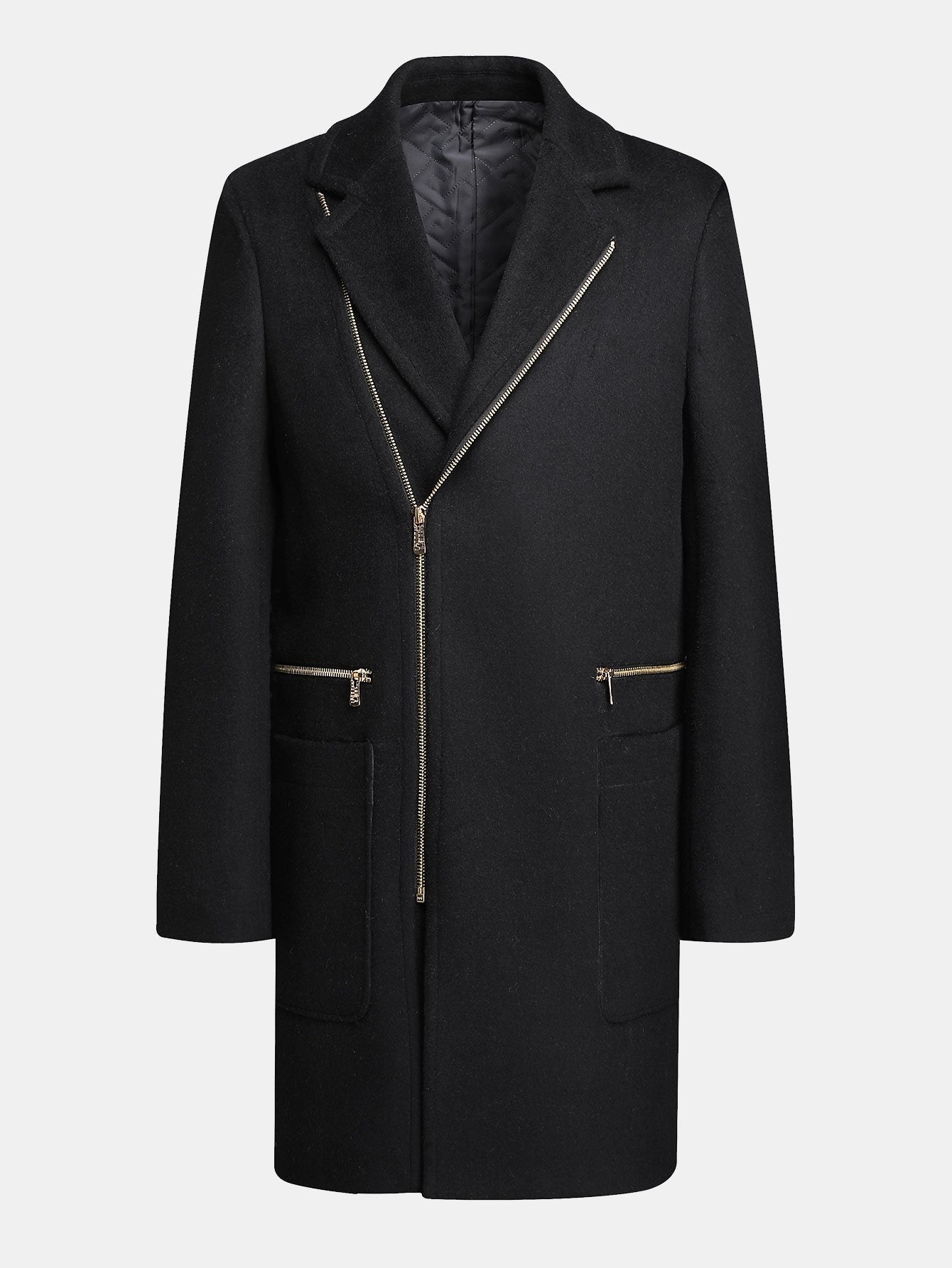 Ernesto | Long Line Wool Blended Overcoat