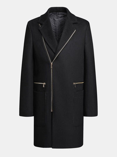 Ernesto | Long Line Wool Blended Overcoat