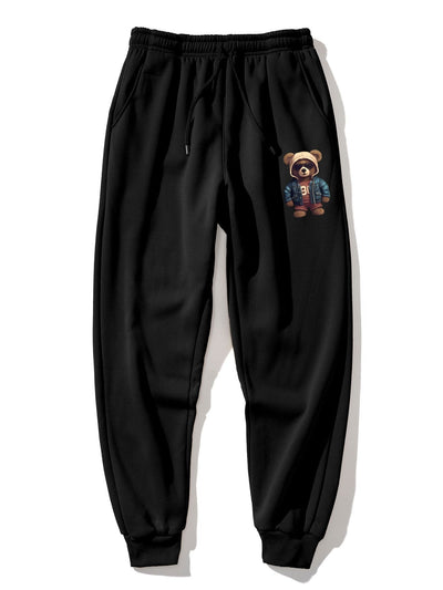 Balder® | Bear In Leather Jacket Print Jogger Pants