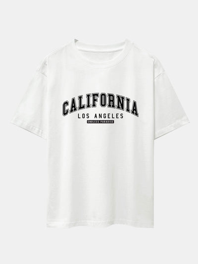 Herbert® | California Print Heavy Weight Oversize T-Shirt