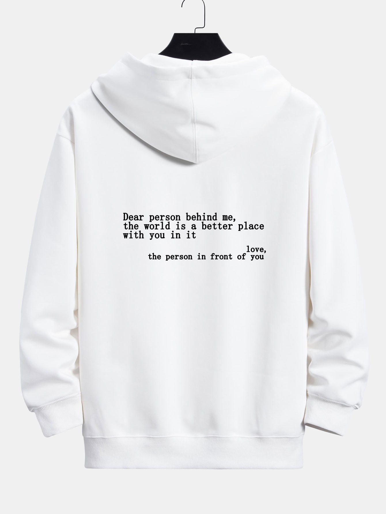 Noah | Slogan Print Relax Fit Hoodie