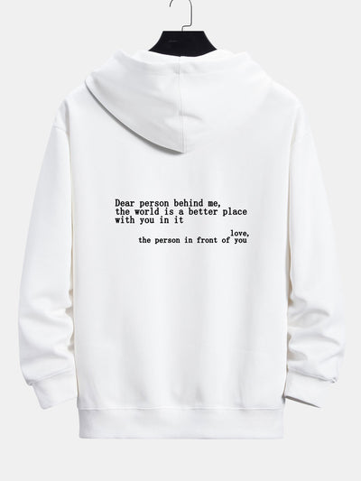 Noah | Slogan Print Relax Fit Hoodie