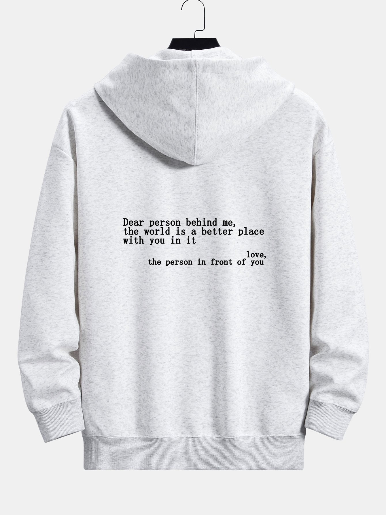 Noah | Slogan Print Relax Fit Hoodie