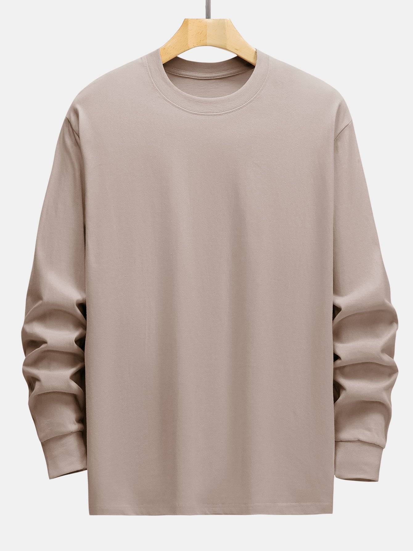 Adelard® | 3 Pieces Basic Long Sleeve Heavy Weight T-Shirts