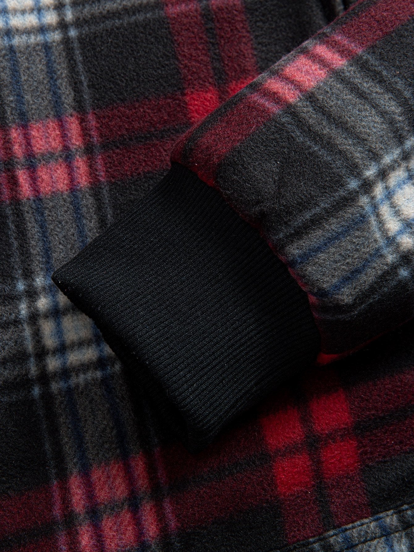 Philip | Teddy Fleece Lined Flannel Hoodie