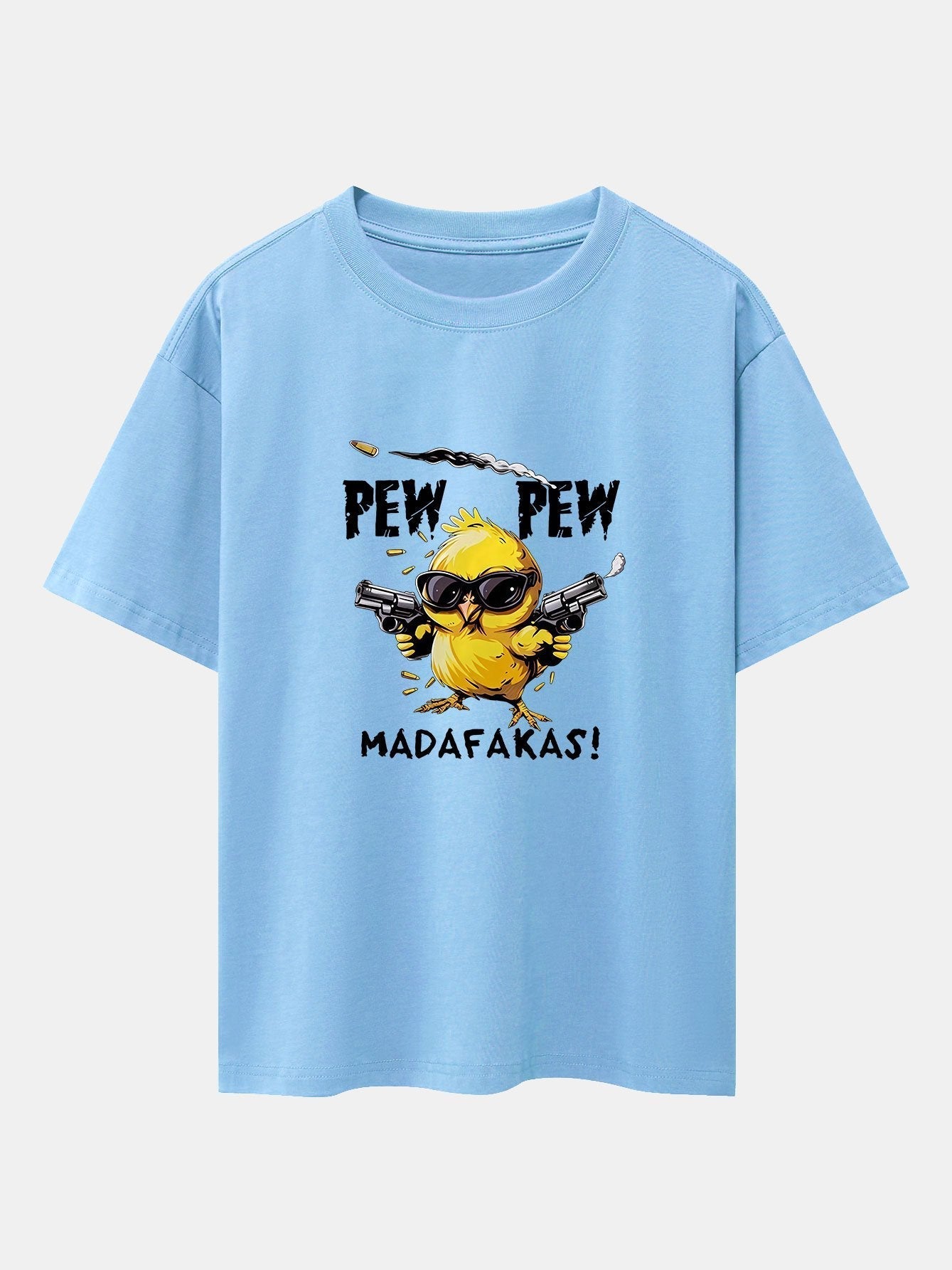 Severino® | Chicken Print Drop Shoulder Oversize T-Shirt