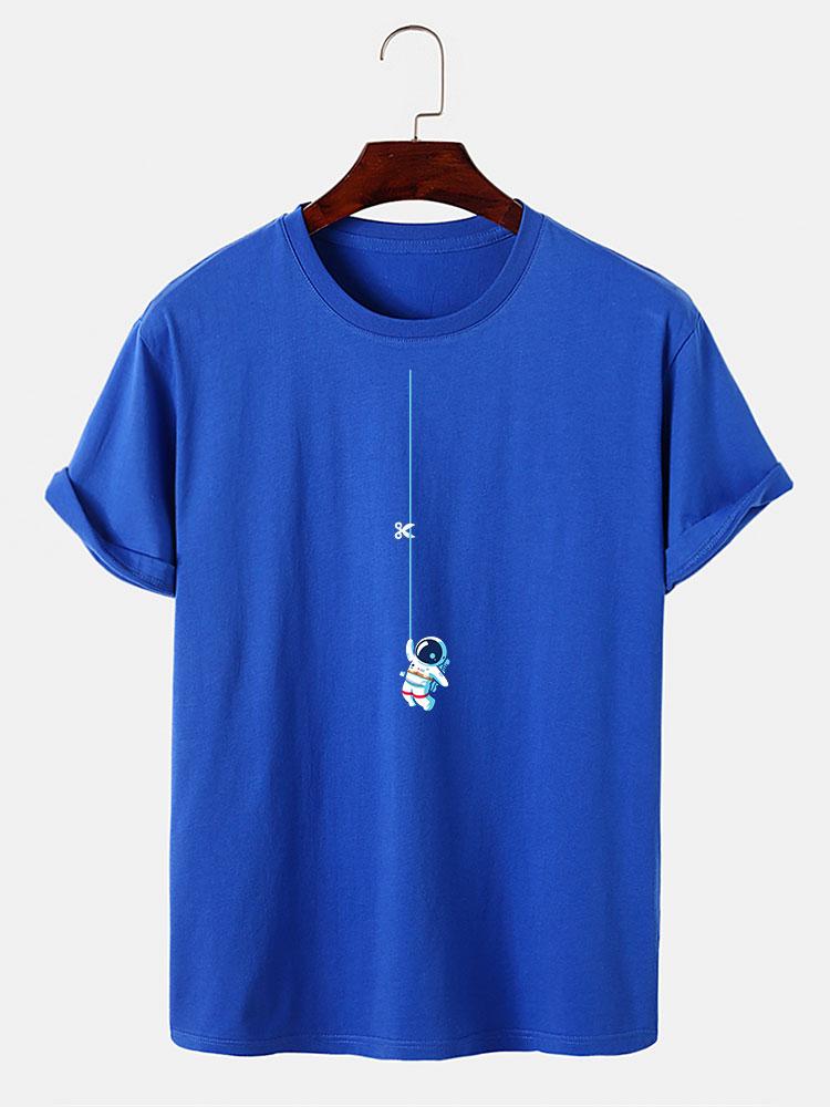 Allyn® | Astronaut On A String Print T-Shirt
