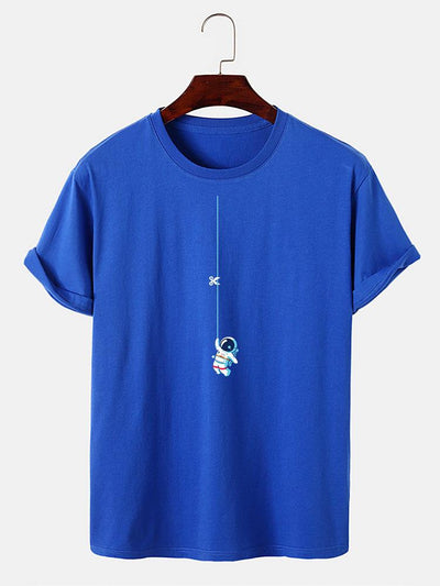 Allyn® | Astronaut On A String Print T-Shirt