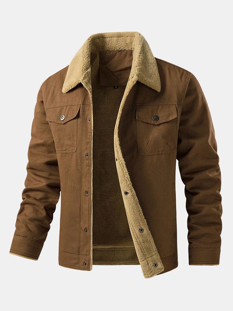 Everett | Teddy Lined Chino Jacket