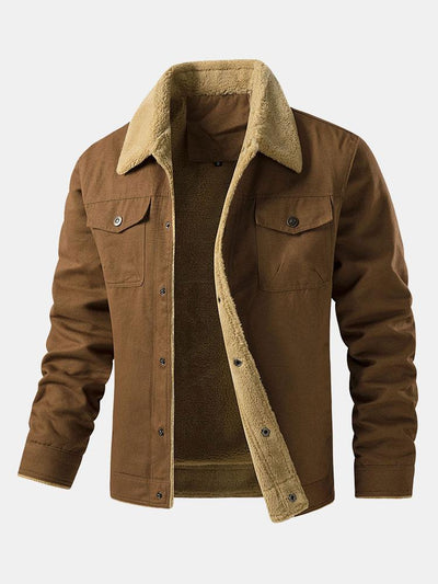 Everett | Teddy Lined Chino Jacket