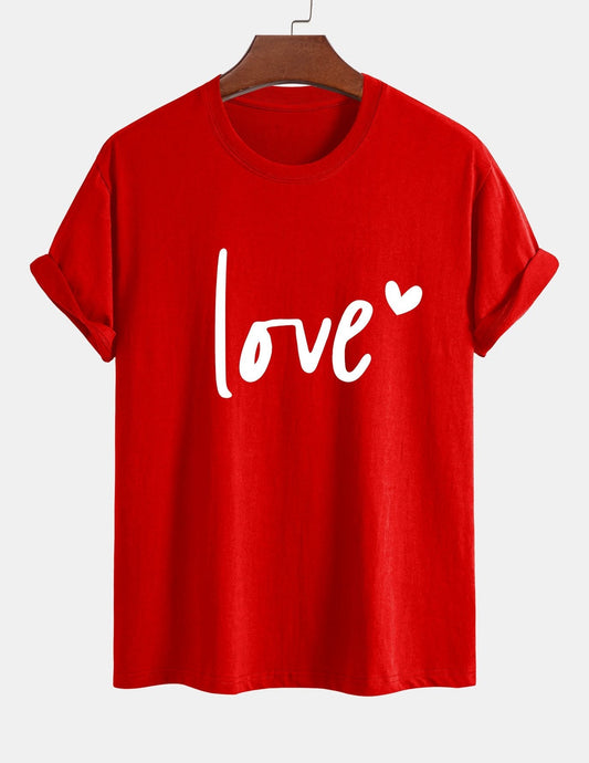 Tarsicio® | Love Print Cotton T-Shirt