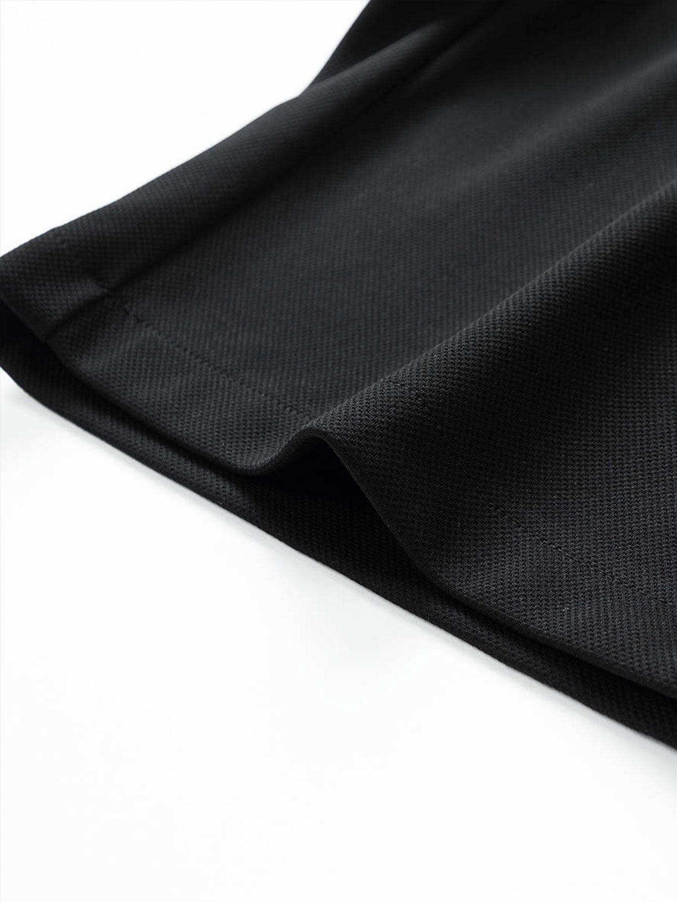 Badri® | Basic Textured Drawstring Shorts