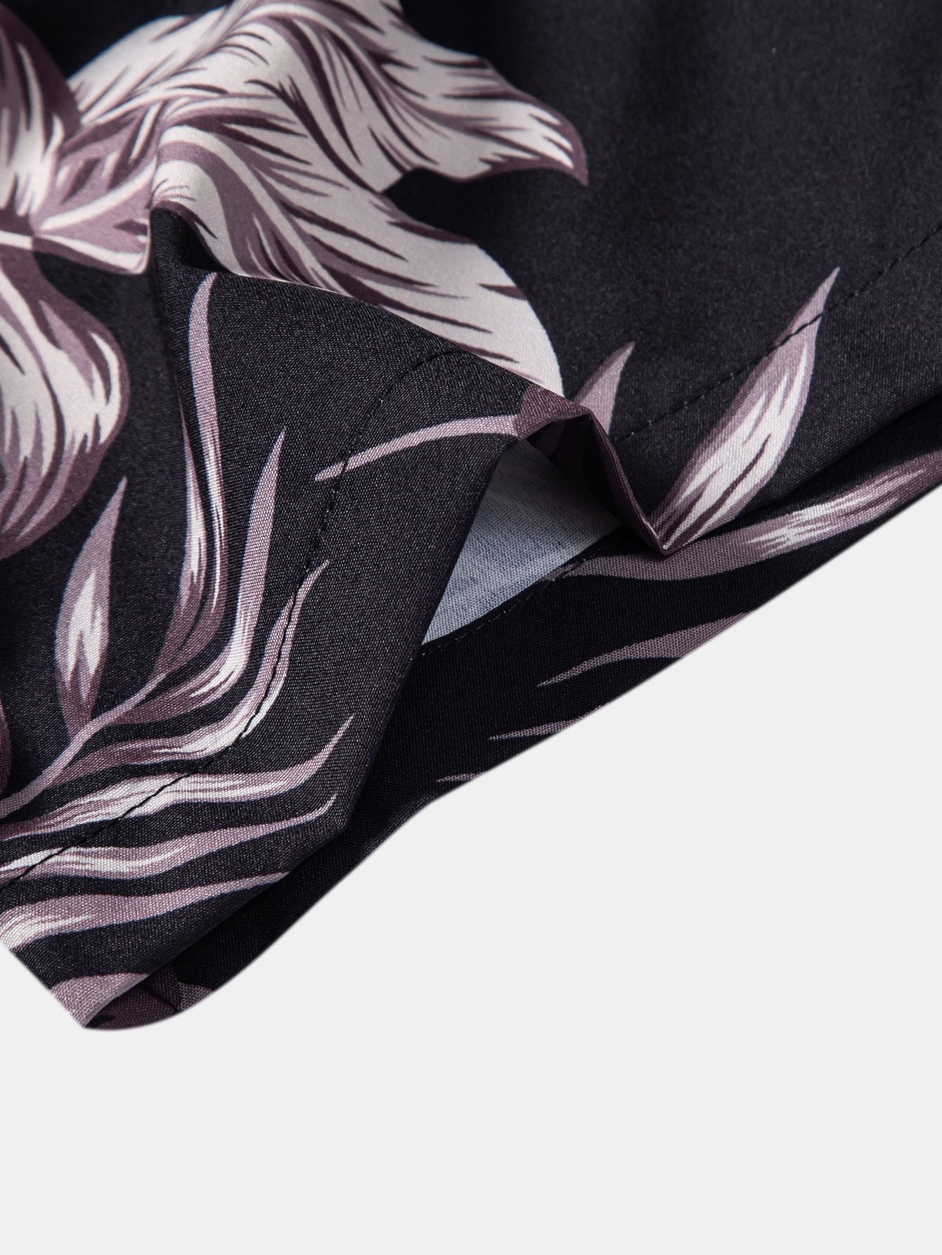 Arquimedes® | Leaf Print Button Up Shirt