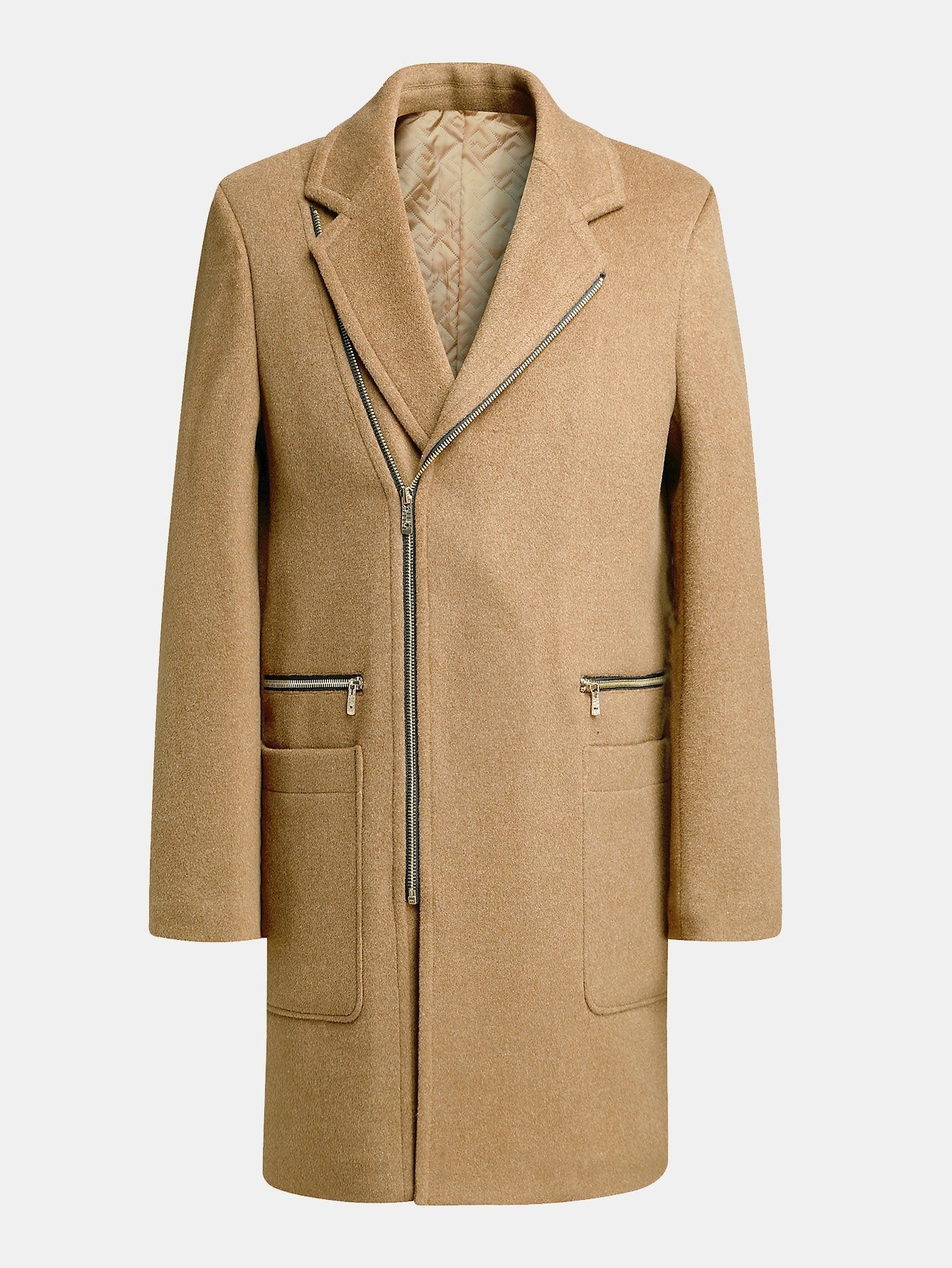 Ernesto | Long Line Wool Blended Overcoat