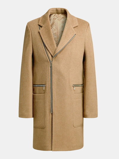 Ernesto | Long Line Wool Blended Overcoat