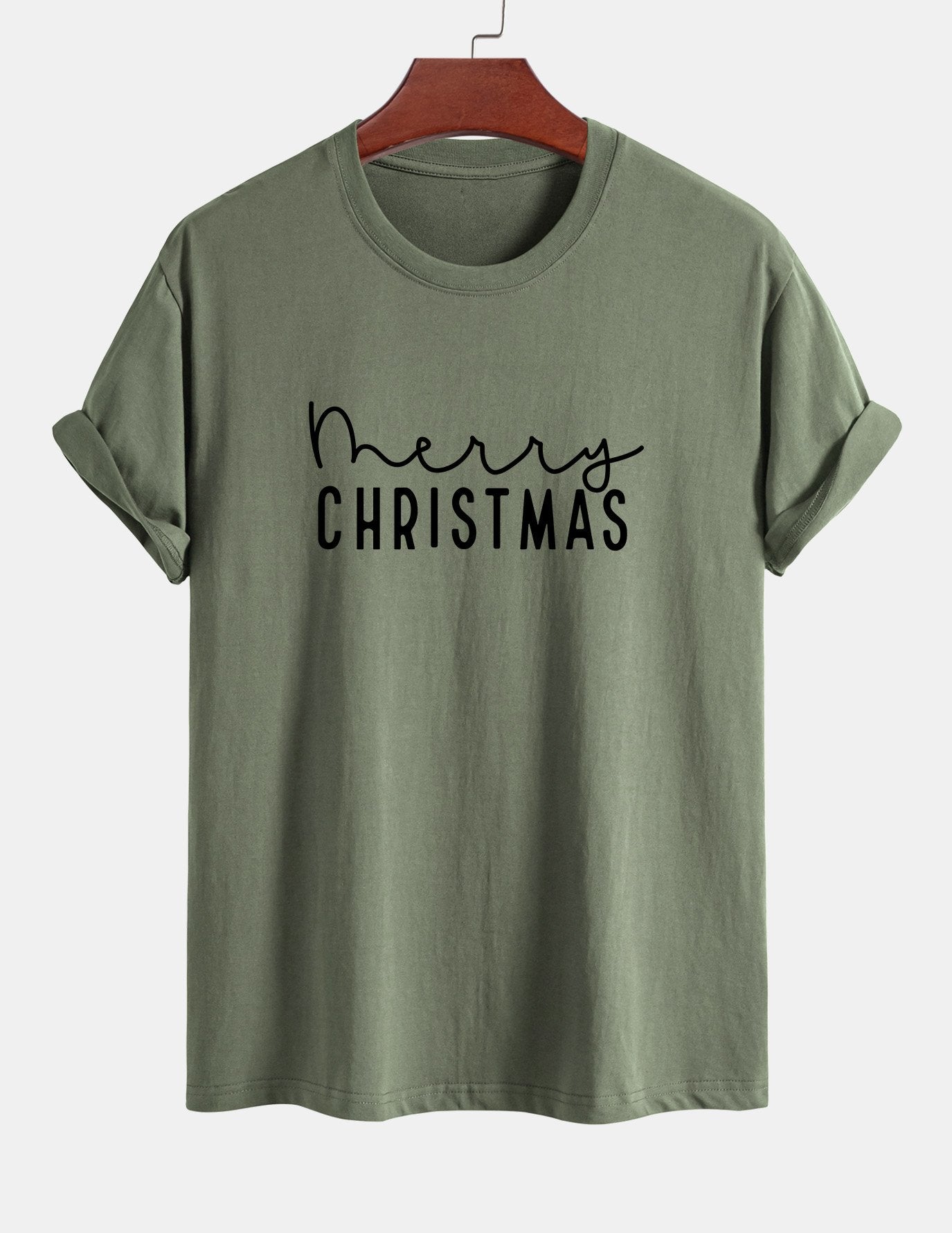 Adelmo® | Christmas Print Cotton T-Shirt
