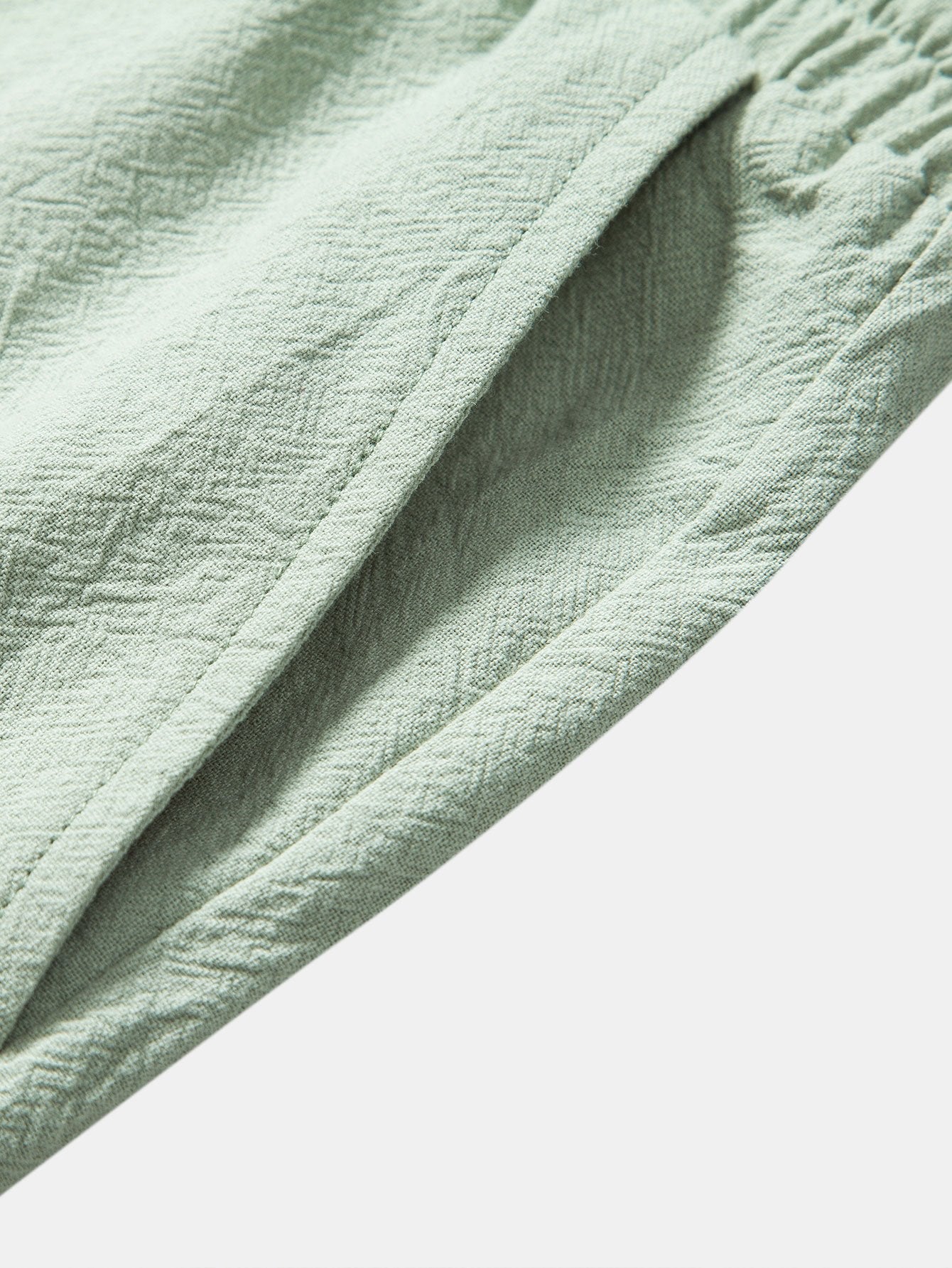 Glen® | Textured Cotton 5" Shorts