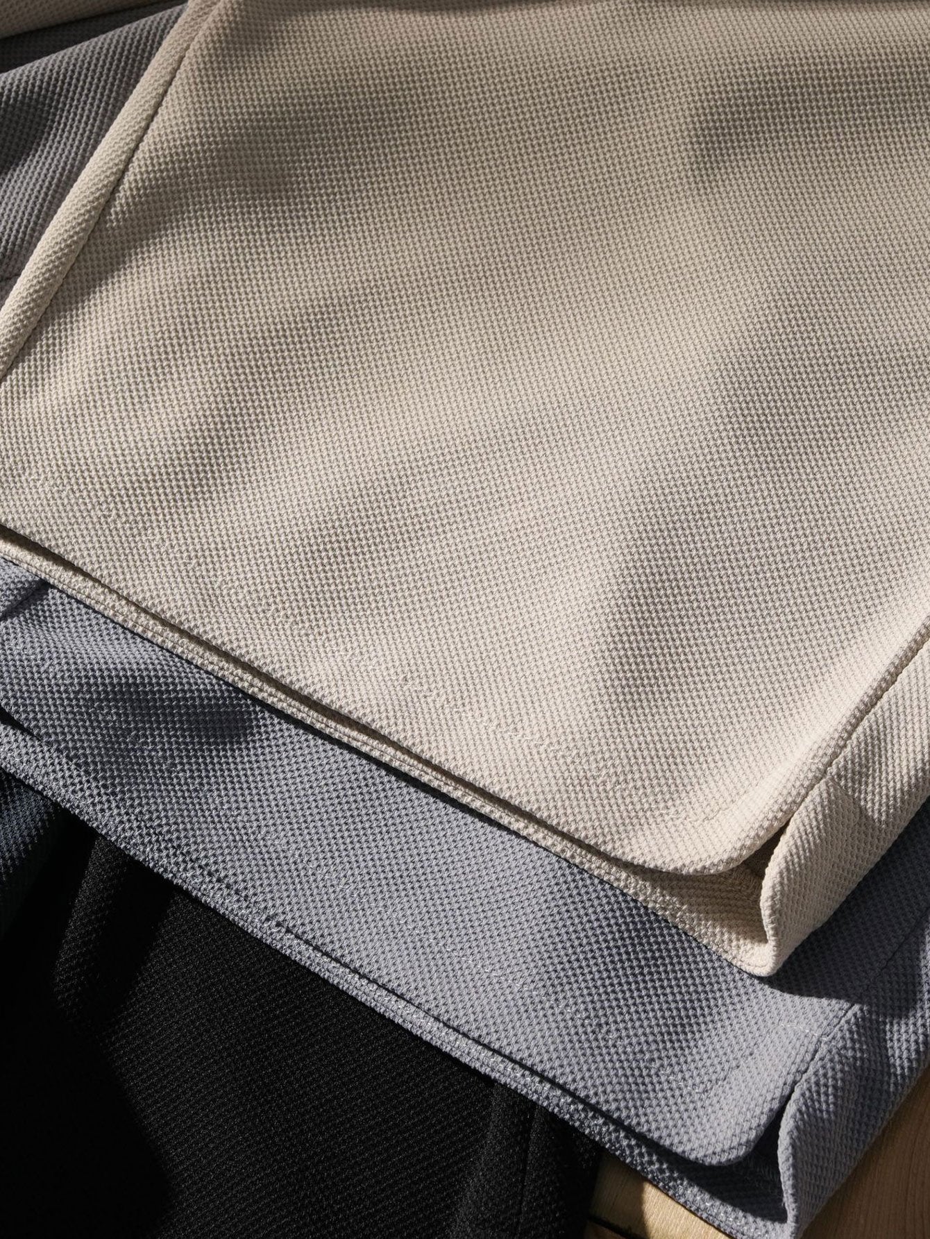 Bahiyyih® | Loose Fit Drawstring Waffle Shorts