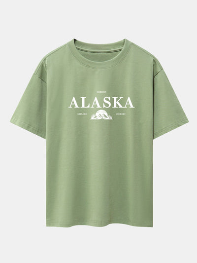 Thiago® | Slogan Print Drop Shoulder Oversize T-Shirt