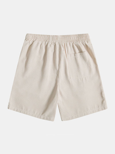 Zayn® | Waffle Drawstring Shorts