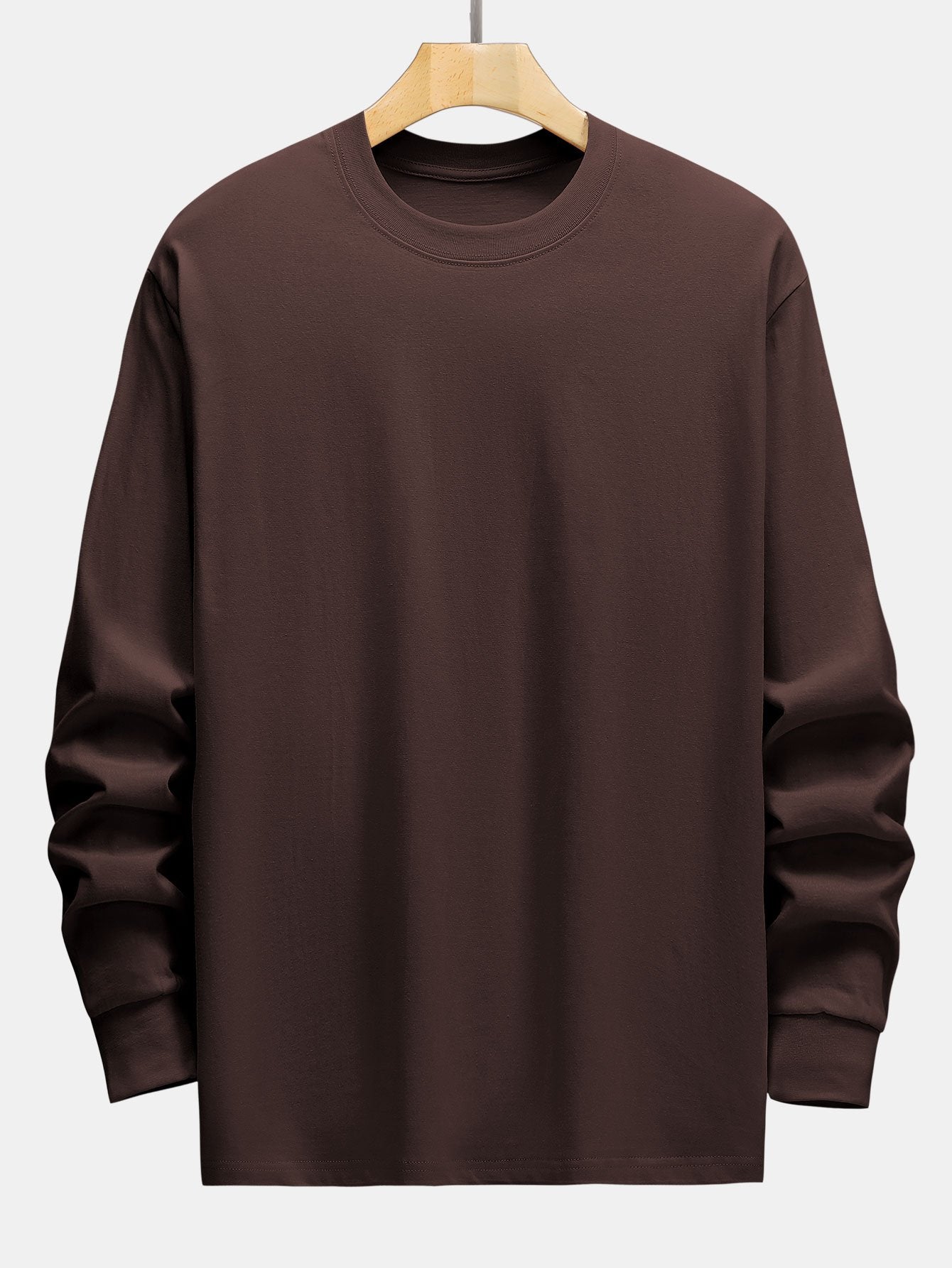 Adelard® | 3 Pieces Basic Long Sleeve Heavy Weight T-Shirts