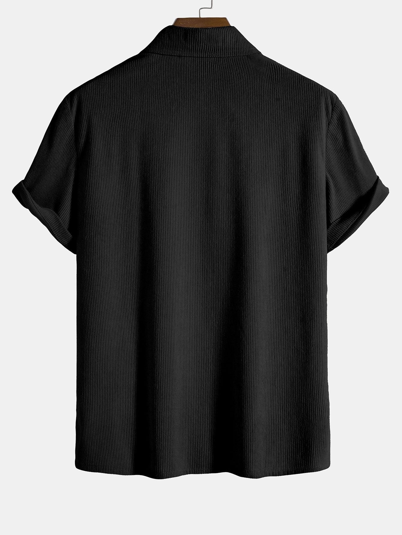 Arturo® | Short Sleeve Corduroy Revere Shirt