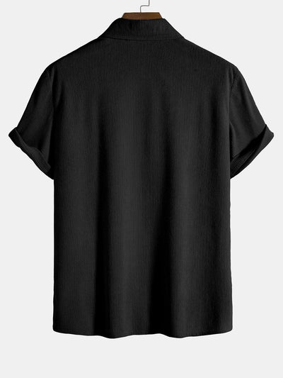 Arturo® | Short Sleeve Corduroy Revere Shirt