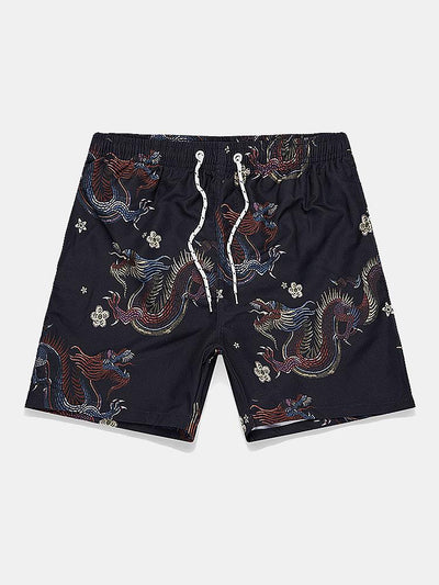Arturo® | Dragon Print Swim Shorts