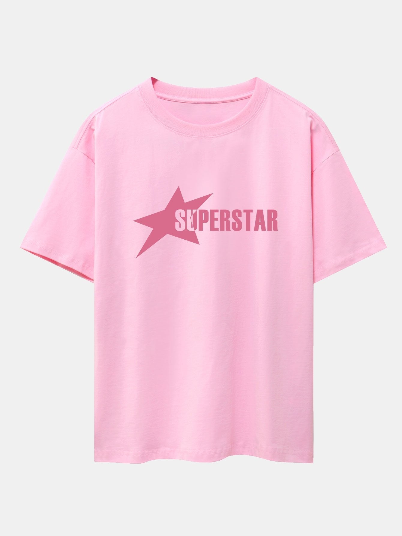 Jamie® | Superstar Print Drop Shoulder Oversize T-Shirt