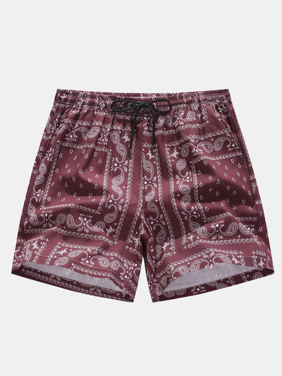 Onuphrius | Paisley Print Shorts