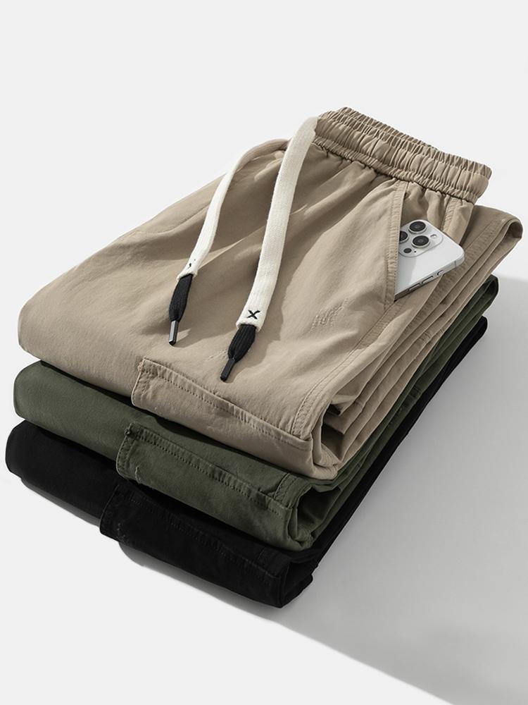 Galdino® | Straight Leg Cotton Cargo Pants