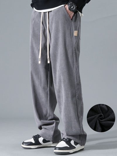 Galo® | Polar Fleece Lined Straight Leg Corduroy Pants