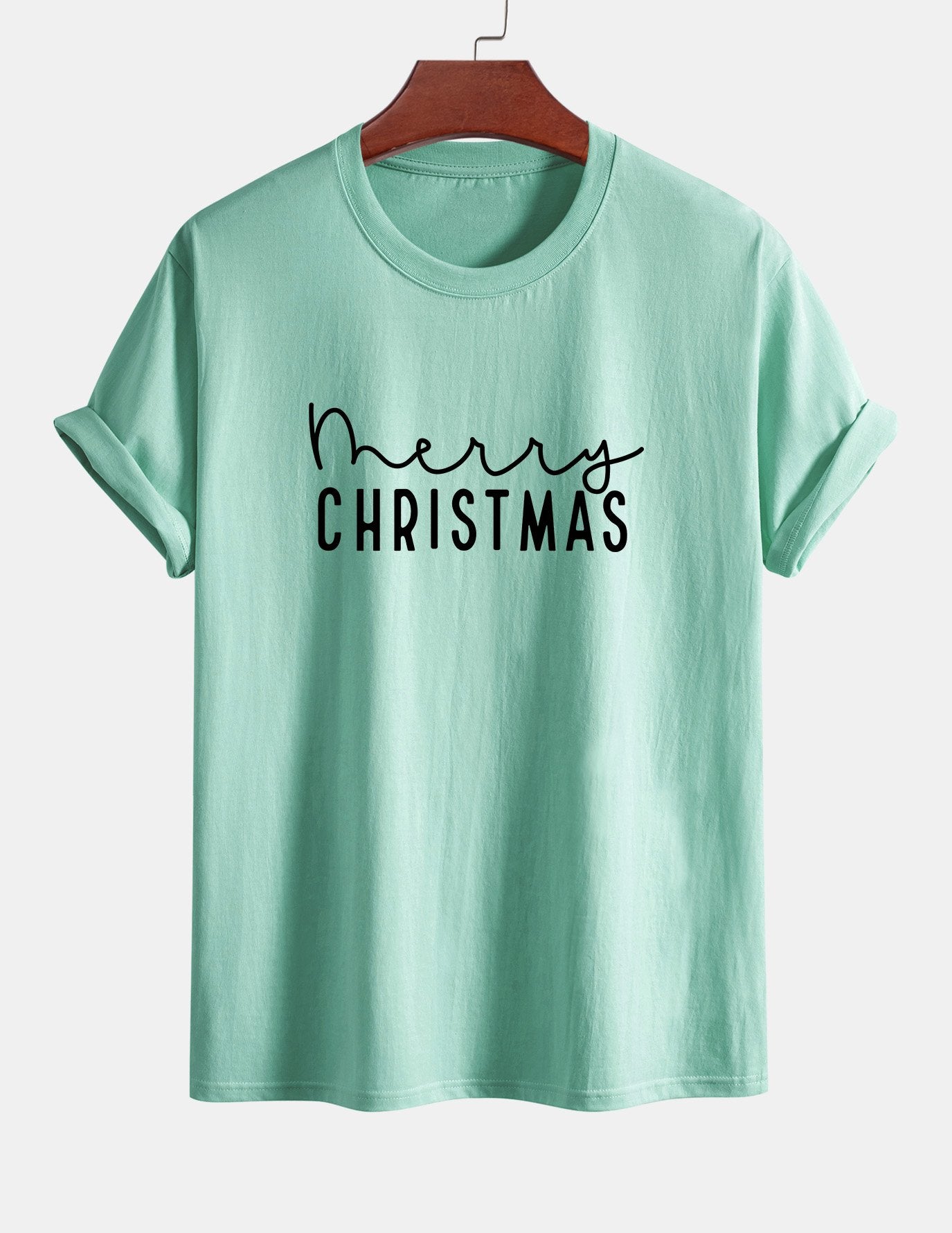 Adelmo® | Christmas Print Cotton T-Shirt