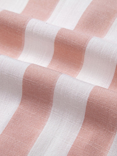 Alfio® | Striped Cuban Collar Shirt