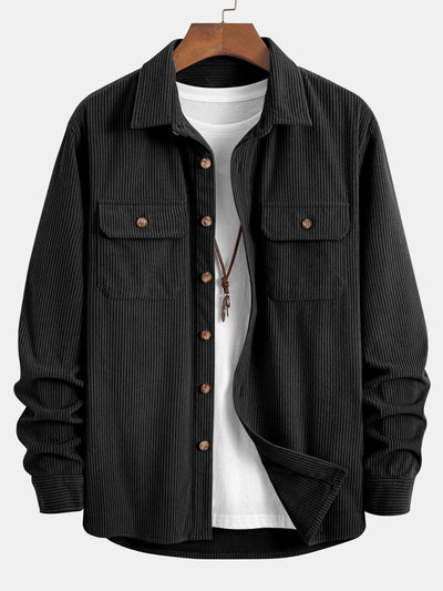 Albie® | Double Pocket Corduroy Shirt