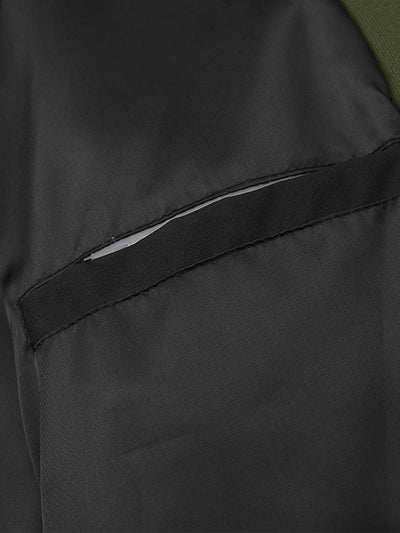 Caspian | Contrast Zip Up Hooded Puffer Coat